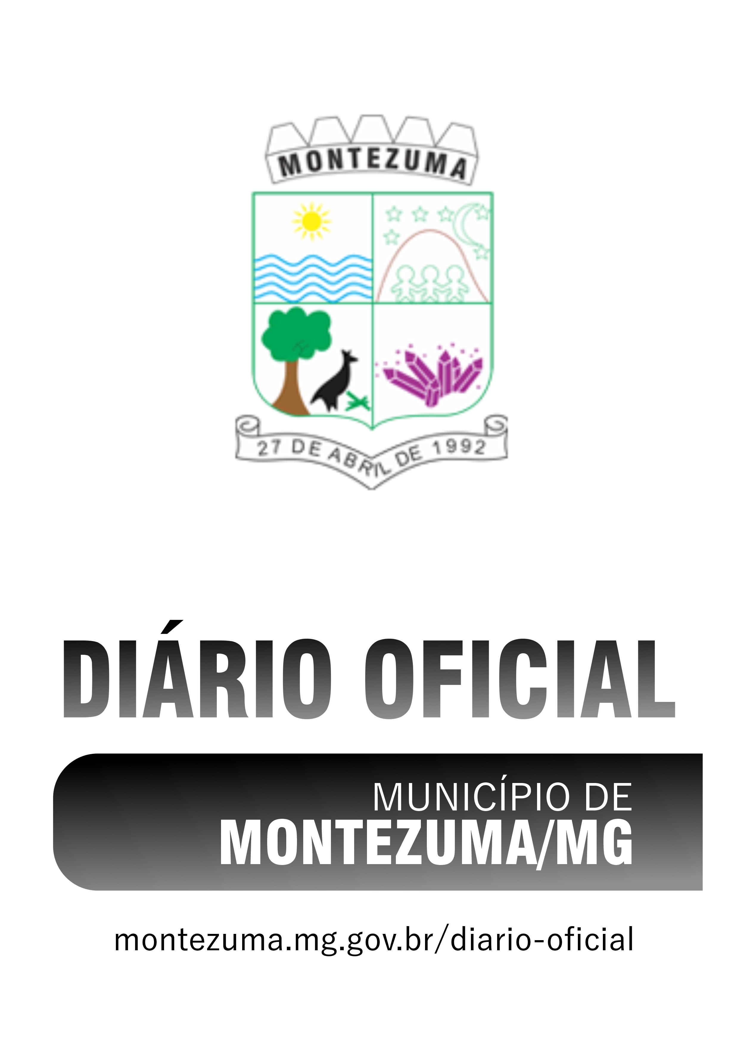 Capa do Diário Oficial